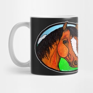 Bay horse Mug